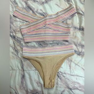 WORN ONCE Pretty Little Thing Bathing Suit